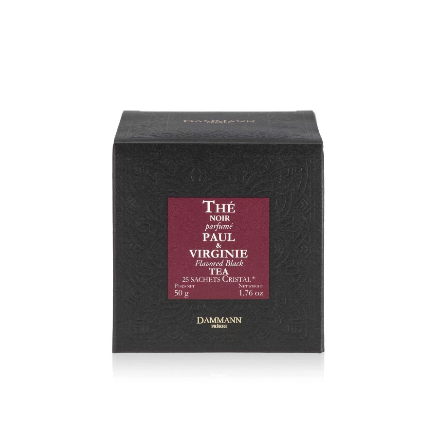 illy Te Dammann Paul & Virginie - 25 Count Crystal Tea Filters for Premium Loose Leaf Tea