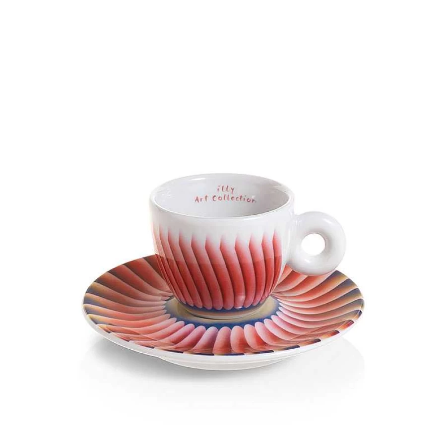 "Illy Art Collection Judy Chicago - Set of 2 Premium Espresso Cups"
