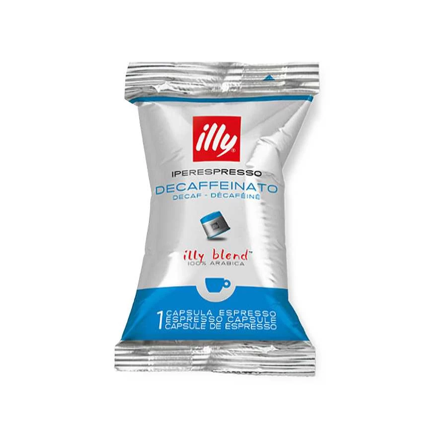 illy Iperespresso Decaffeinated Coffee Capsules – Rich Flavor, Zero Caffeine