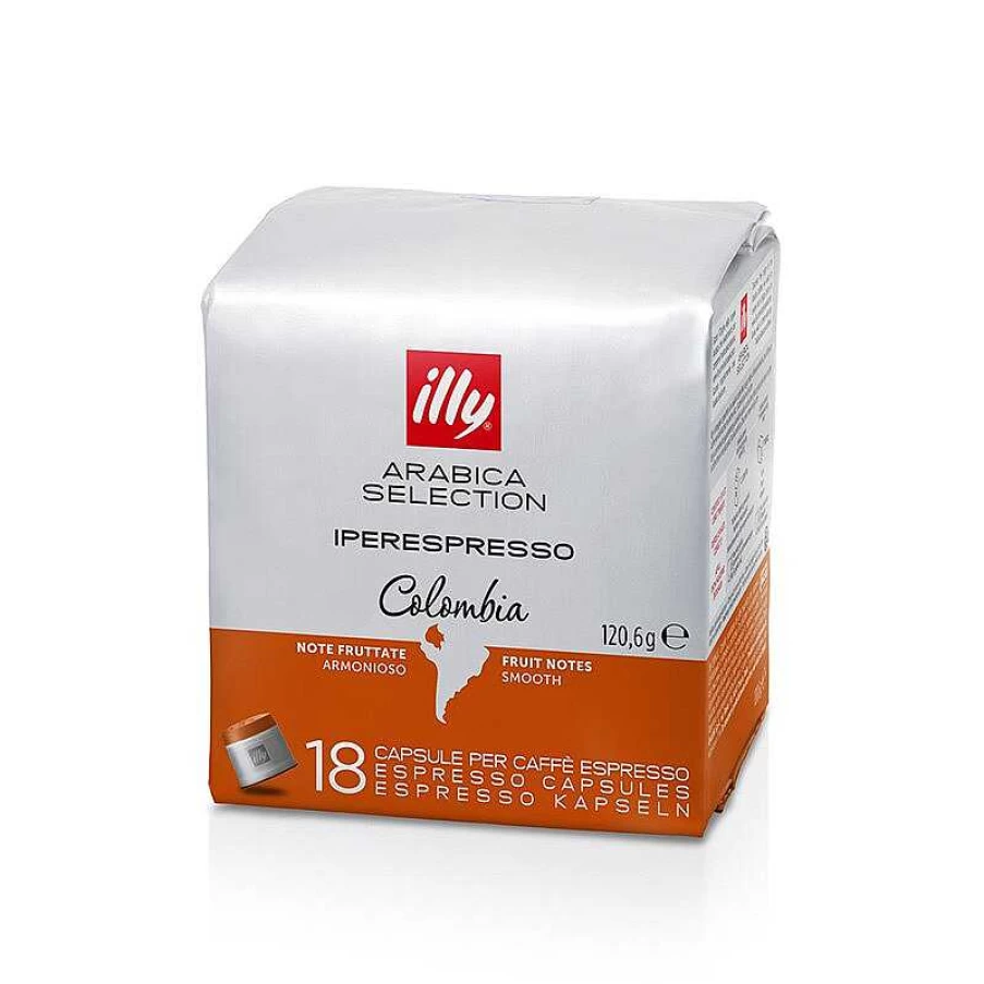 illy Iperespresso Arabica Coffee Capsules - Colombia Single Origin for Espresso